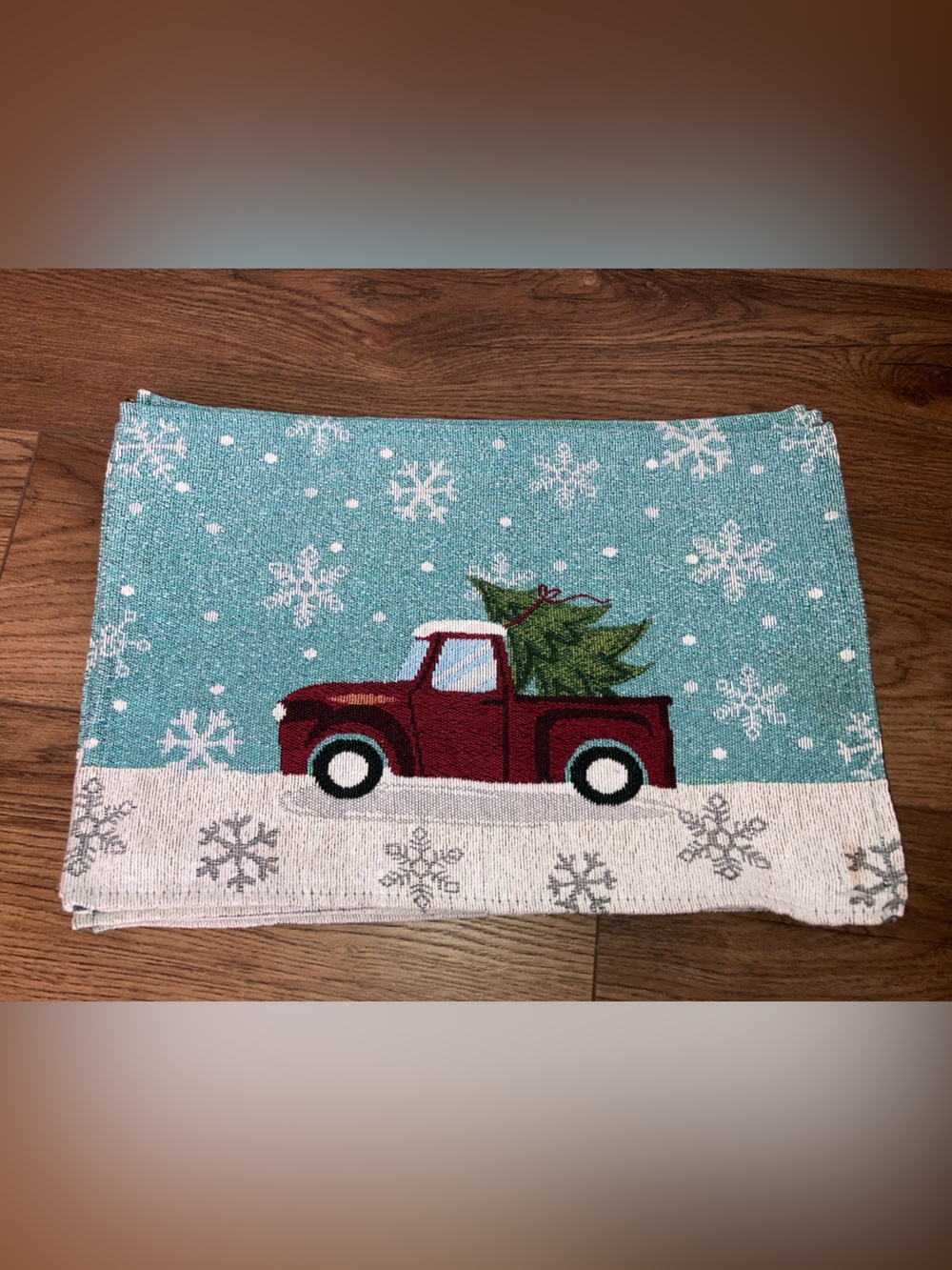 Christmas placement mats set of 8